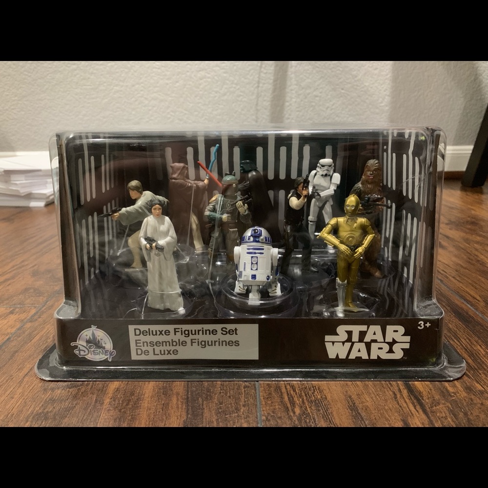 Star Wars Deluxe Figurine Set New Hope Disney